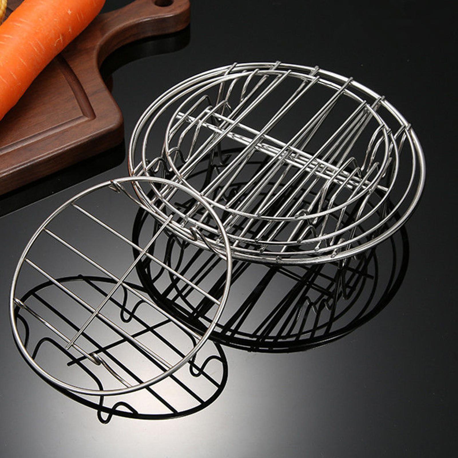 Kitchen Baking Rack - Rejilla Redonda de Acero Inoxidable para