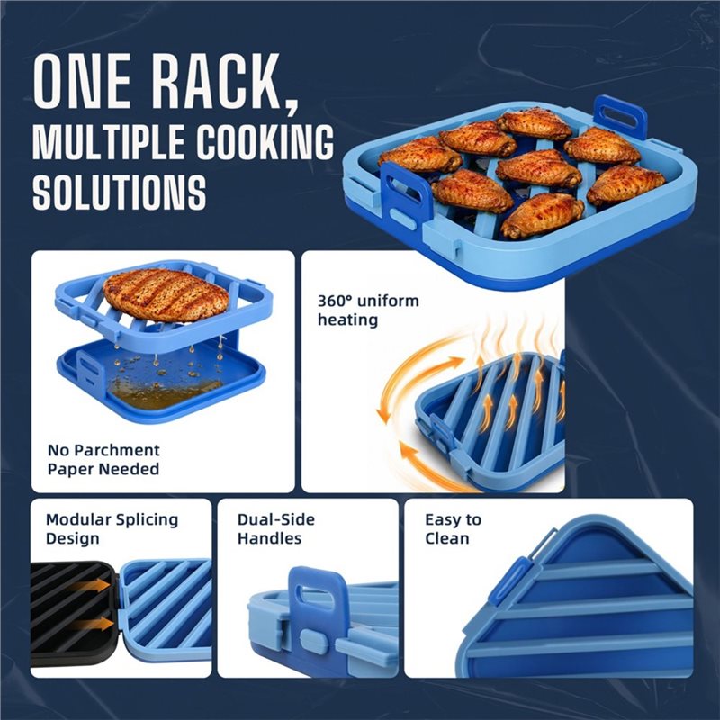 Sartén para parrilla multifunc - Kitchen Baking Rack reseña y precio