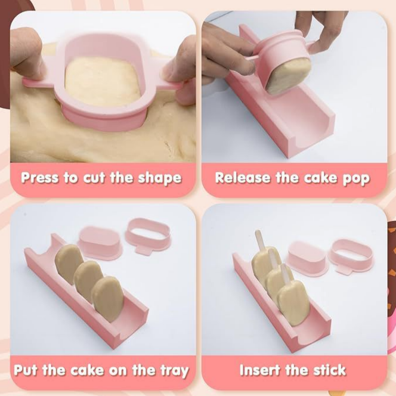 Juego de moldes para cake pops - Baking Kitchen Set reseña y precio