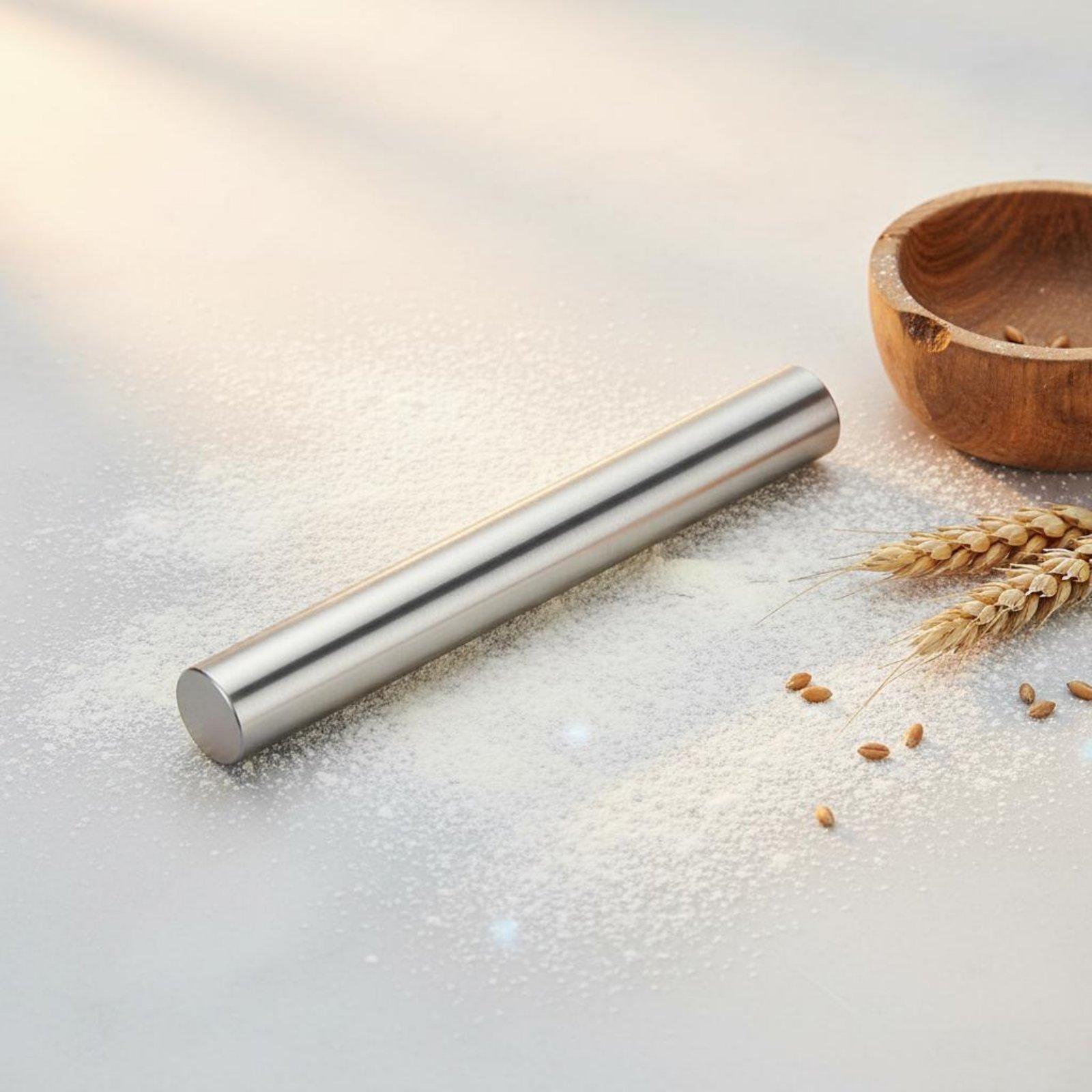Rodillo de acero inoxidable pr - Kitchen Roller Baking reseña y precio