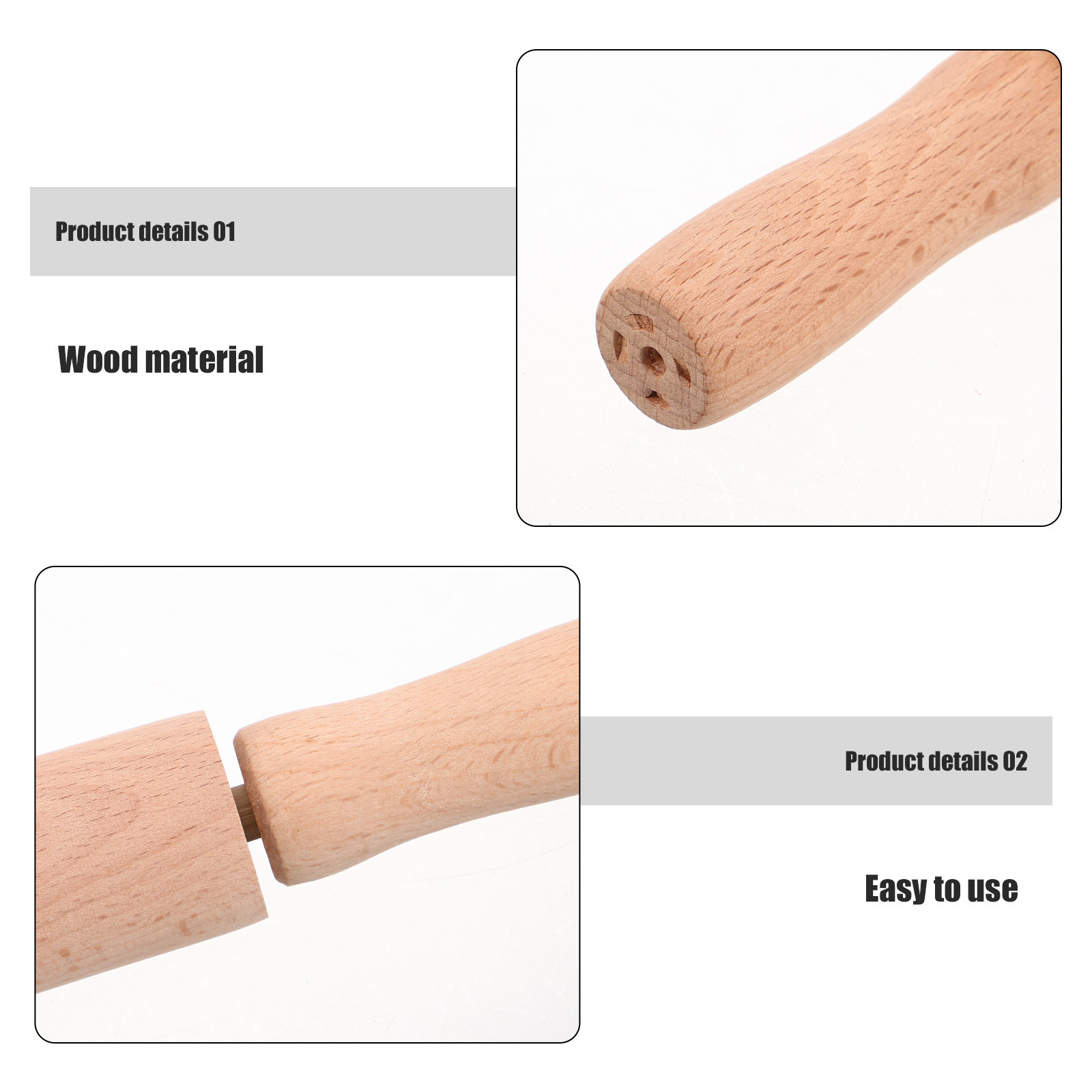 Rodillo de Madera de 23 cm, Mi - Kitchen Roller Baking reseña y precio