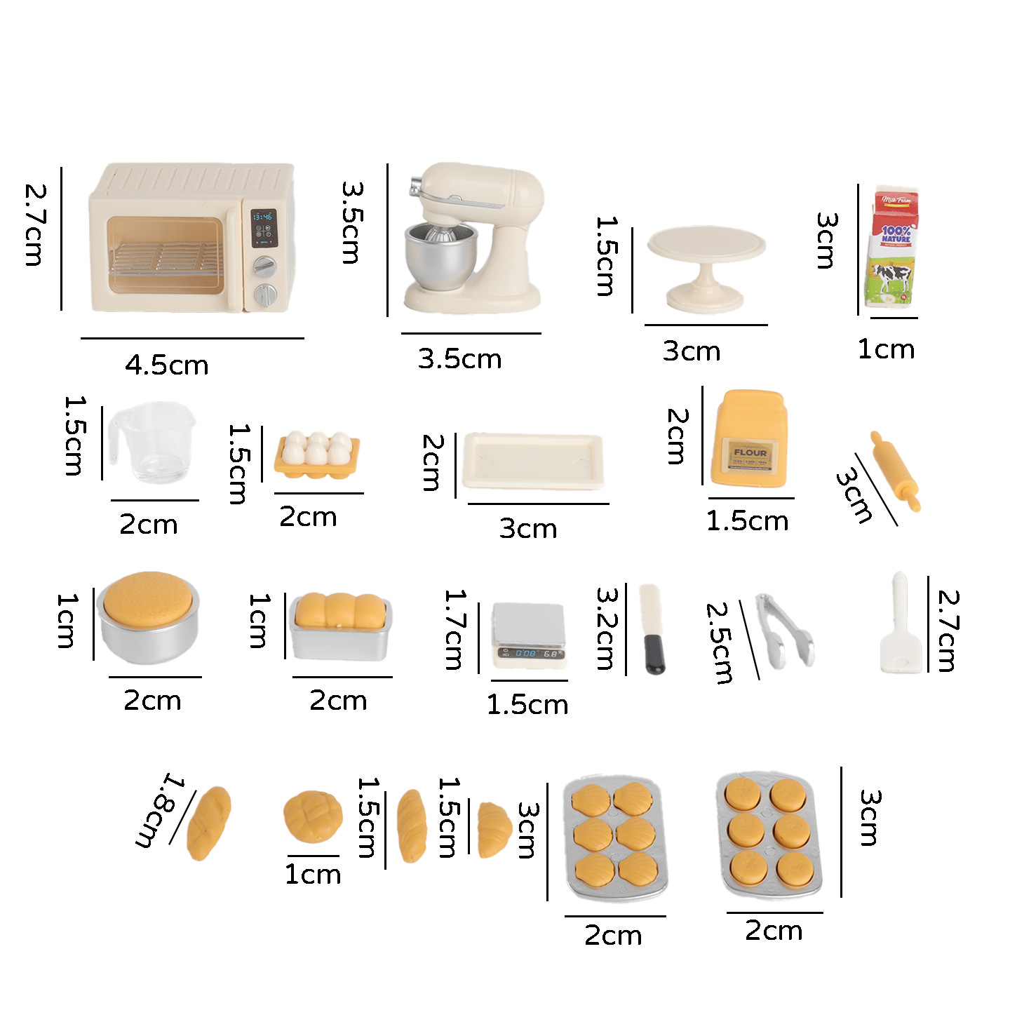 Juego de Juguetes de Simulació - Kitchen Kids Baking Set reseña y precio
